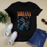 Nirvana Live Unplugged Photo Girls 2 T Shirt