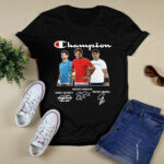 Novak Djokovic Roger Federer Rafael Nadal Champion 4 T Shirt