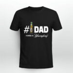 Number 1 Dad Powered By Yuengling Gift 3 T Shirt