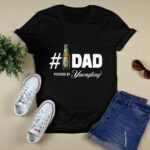 Number 1 Dad Powered By Yuengling Gift 4 T Shirt