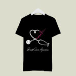 Nurse Breast Cancer Awareness Pink Ribbon Stethoscope Hear 4 T Shirt