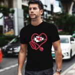 Nurse Heartbeat Kansas City Chiefs 1 T Shirt