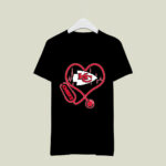 Nurse Heartbeat Kansas City Chiefs 2 T Shirt