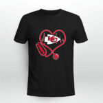 Nurse Heartbeat Kansas City Chiefs 3 T Shirt