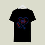 Nurse Heartbeat Love New York Giants 3 T Shirt