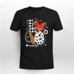 Nurse Life RN LPN CNA Healthcare Cheetah 3 T Shirt