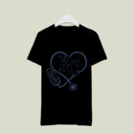 Nurse Loves Kansas City Royals Stethoscope 2 T Shirt