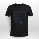 Nurse Loves Kansas City Royals Stethoscope 4 T Shirt