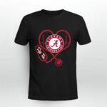 Nurse loving Alabama Crimson Tide Roll Tide 0 T Shirt