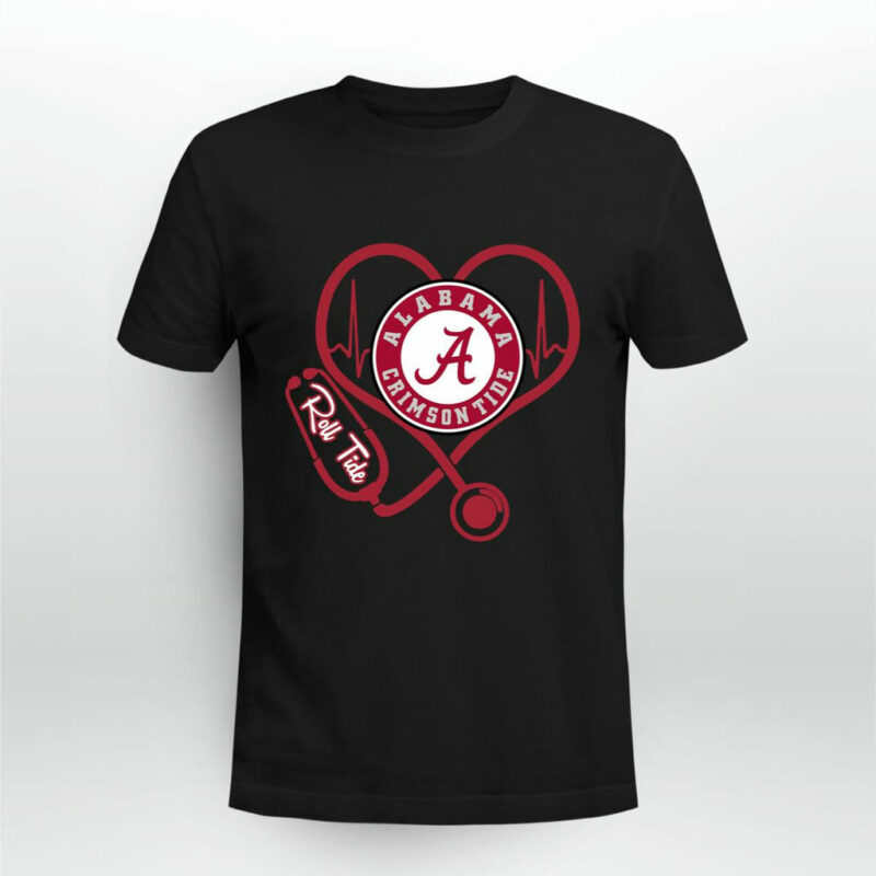 Nurse Loving Alabama Crimson Tide Roll Tide 0 T Shirt