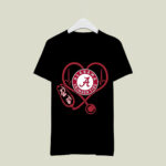 Nurse loving Alabama Crimson Tide Roll Tide 1 T Shirt