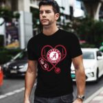 Nurse loving Alabama Crimson Tide Roll Tide 2 T Shirt