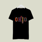 OHIO Cleveland Browns Indians Cavaliers and Ohio State Buckeyes 2 T Shirt