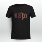 OHIO Cleveland Browns Indians Cavaliers and Ohio State Buckeyes 4 T Shirt