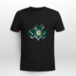 Oakland Athletics Autism 2 T Shirt