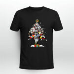 Oakland Raiders Players Christmas Tree 4 T Shirt