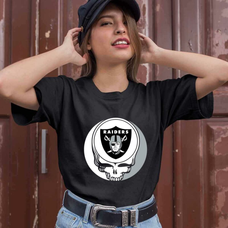 Oakland Raiders Your Face Football Fan Supporter Grateful Dead 0 T Shirt
