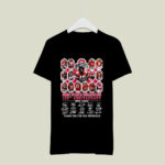 Ohio State Buckeyes 130th Anniversary 1890 2020 Thank You For The Memories Signatures 1 T Shirt