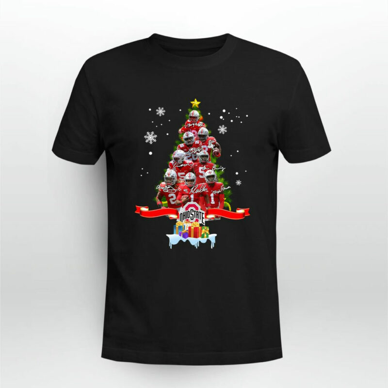 Ohio State Buckeyes Christmas Tree 0 T Shirt