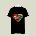 Ohio State Buckeyes and Notre Dame Fighting Superman logo 1 T Shirt