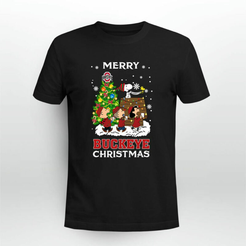 Ohio State Snoopy Family Christmas 0 T Shirt