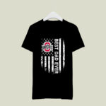 Ohio State best dad ever Flag America 1 T Shirt