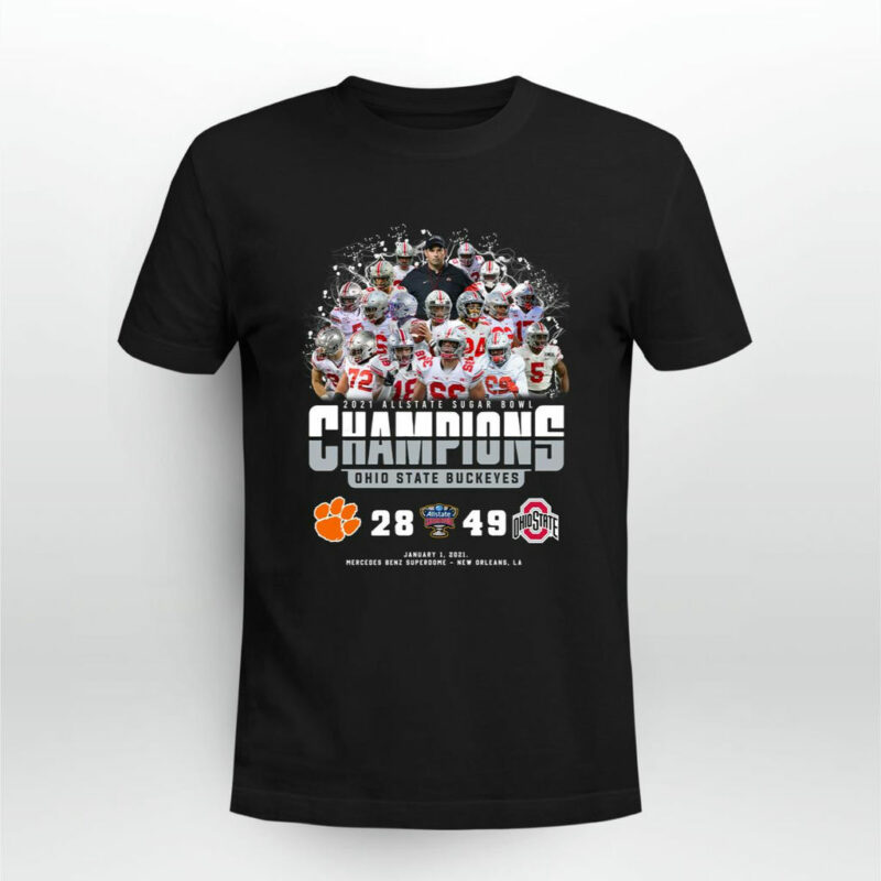 Ohio State Buckeyes 2021 All Star Sugar Bowl Champions For Fans 0 T Shirt