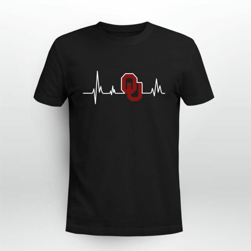 Oklahoma Sooners Heartbeat 0 T Shirt