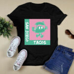 Olive York San Diego Tacos 4 T Shirt