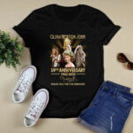 Olivia Newton John 59th Anniversary 1948 2022 Thank You For The Memories 2 T Shirt