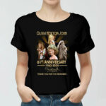 Olivia Newton John 61st Anniversary 1948 2024 Thank You For The Memories 1 Women T Shirt