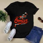 Omar The Wire Baltimore Oriole 4 T Shirt