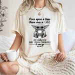 Once Upon a Time There Was a Girl Who Really Loved Baby Yoda Starbucks It Was Me the End 1 T Shirt