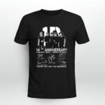 One Direction 1D 14th Anniversary 2010 2024 Thank You For The Memories 4 T Shirt