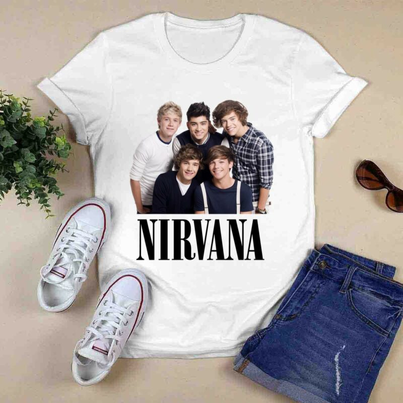 One Direction Nirvana Parody 0 T Shirt