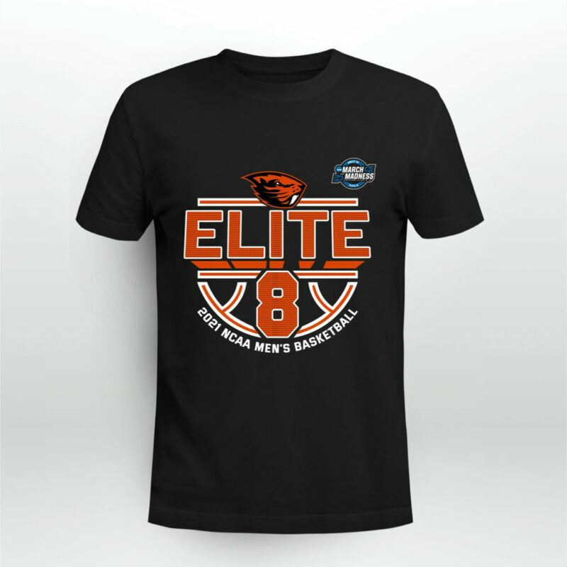 Oregon State Beavers Elite 8 2021 Men Is Basketball 0 T Shirt