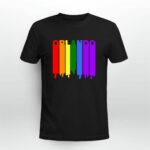 Orlando Rainbow Wet Paint LGBT Gay Pride 3 T Shirt