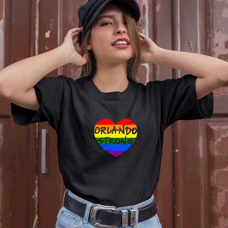 Orlando Strong Florida Skyline Gay Pride Lgbt 0 T Shirt