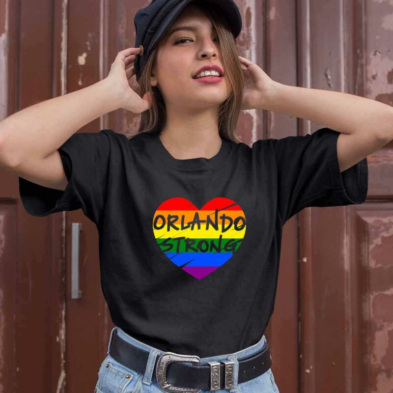Orlando Strong Florida Skyline Gay Pride Lgbt 1 0 T Shirt