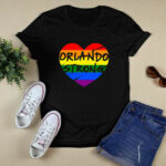 Orlando Strong Florida Skyline Gay Pride LGBT 1 2 T Shirt