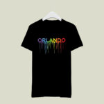 Orlando Texas Rainbow Wet Paint Gay Lesbian LGBT Pride 3 T Shirt