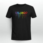 Orlando Texas Rainbow Wet Paint Gay Lesbian LGBT Pride 4 T Shirt