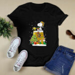 Ottawa Senators Snoopy Woodstock Christmas 4 T Shirt