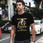 Ozzy Osbourne 55th Anniversary 1976 2022 Thank You For The Memories Signature 0 T Shirt