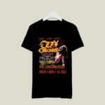 Ozzy Osbourne Diary Of A Madman Tour 4 T Shirt
