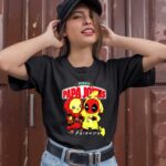 Papa Johns Pizza Deadpool Pikachu Friends 1 T Shirt