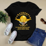 Paratrooper Airborne France Paratrooper Moniteur Bret French Armed Forces French Foreign Legion 4766 T Shirt