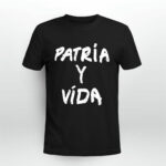 Patria Y Vida Cuba Cuban Freedom Movement Himno Cubano 3 T Shirt