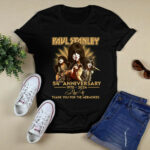 Paul Stanley and Signature 54th Anniversary Kiss Thank you for the memories 4 T Shirt