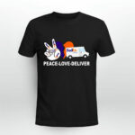 Peace Love Deliver Fedex 2 T Shirt